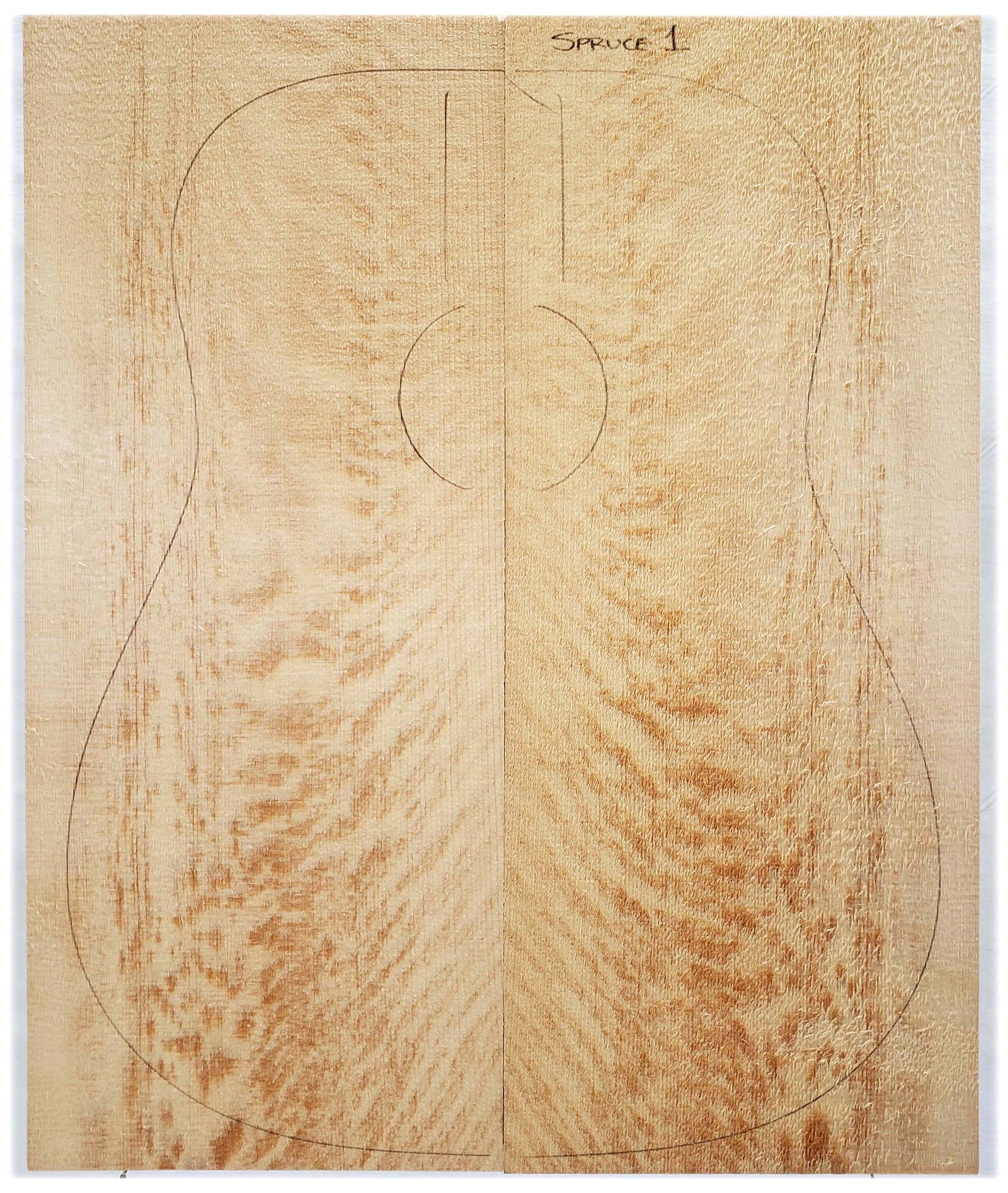 Artist series Engelmann spruce soundboard, amazing appearance, unmatched tone, very rare.